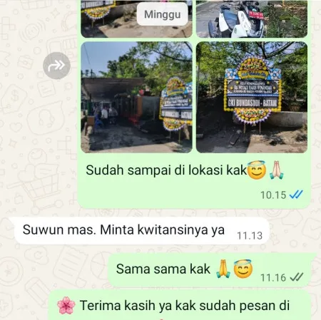 Pengiriman Papan Bunga Duka Trombol Mondokan
