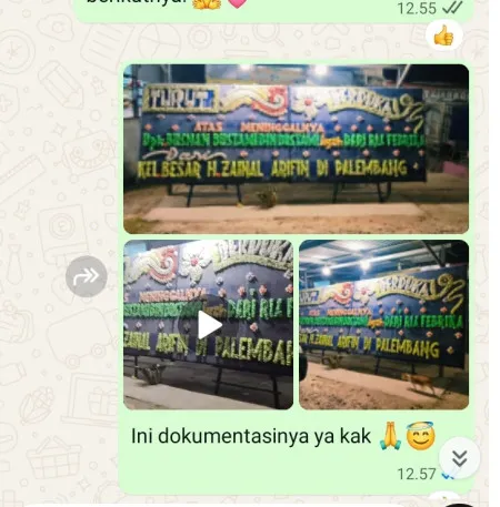 Pengiriman Papan Bunga Duka Trombol Mondokan