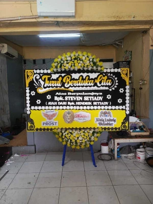 Papan Bunga di Trombol Mondokan